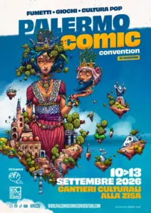 Palermo Comic Convention 2026: la cultura pop torna ai Cantieri della Zisa