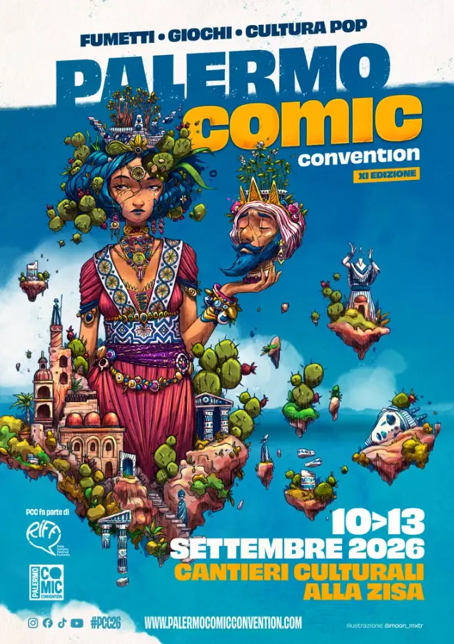 Palermo Comic Convention 2026: la cultura pop torna ai Cantieri della Zisa
