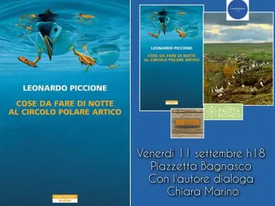 Le avventure di Leonardo Piccione nel suo romanzo “Cose da fare di notte al circolo polare artico