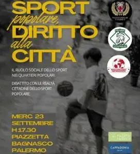Lo sport come spazio di comunità: dibattito in Piazzetta Bagnasco con le realtà popolari