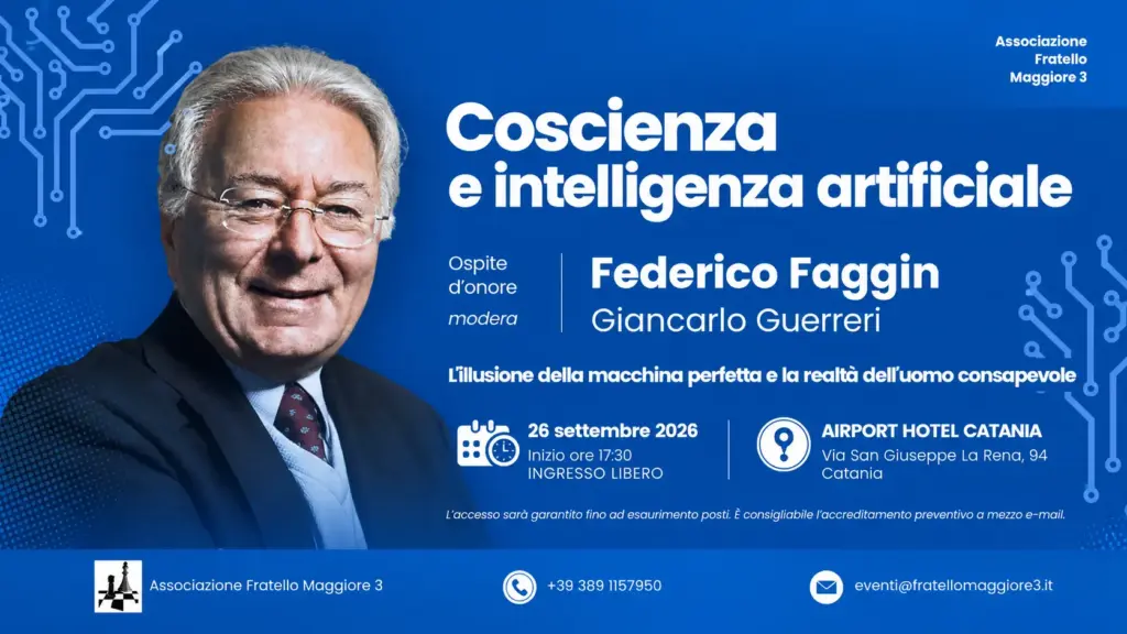 Federico Faggin arriva a Catania: il padre del microprocessore protagonista di un incontro su coscienza e intelligenza artificiale
