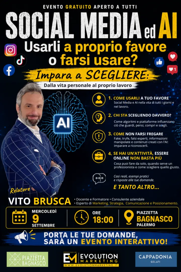 “Social media e Intelligenza artificiale: li stiamo usando o ci stiamo facendo usare?”