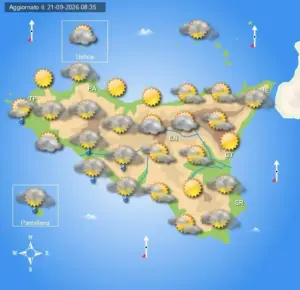 Meteo Sicilia di giovedì 24 settembre