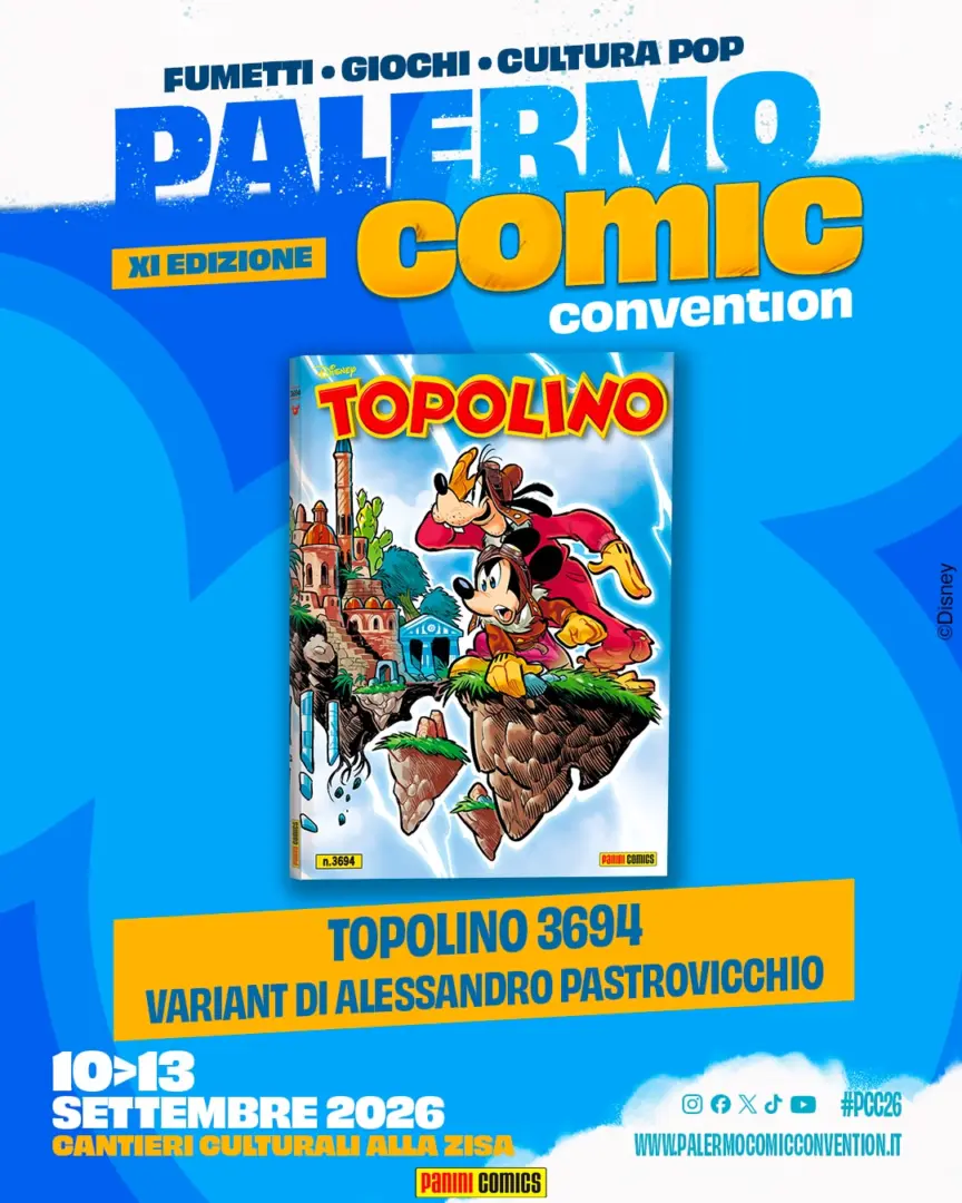 Palermo Comic Convention, grandi firme e anteprime: da Leo Ortolani a Charlie Adlard