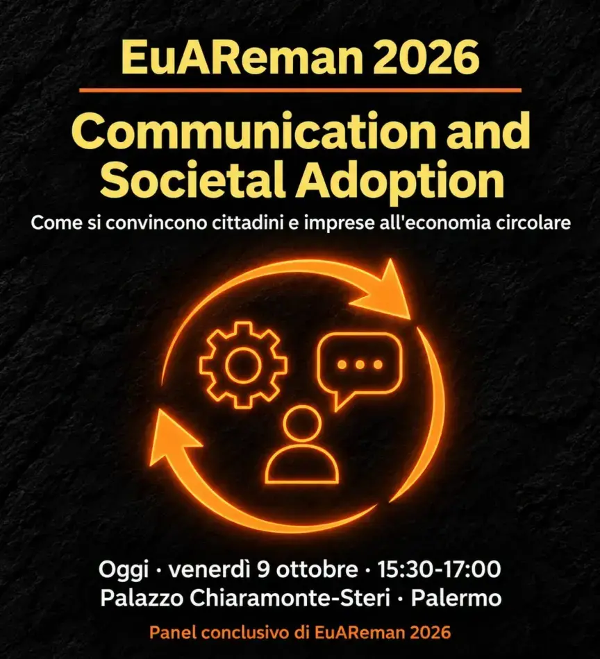 EuAReman 2026, a Palermo il confronto su innovazione e comunicazione