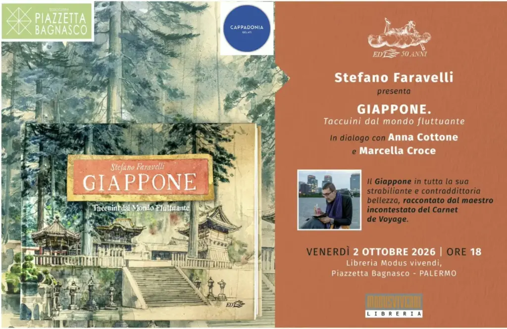 In piazzetta Bagnasco con Stefano Faravelli il Giappone diventa un universi fluttuante