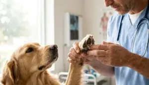 Zampe e cuscinetti: i piccoli segnali che possono rivelare un problema
