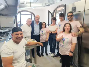 Acquasanta, attestato e cappello IMHAR a Salvo Campanella, cuoco paraplegico